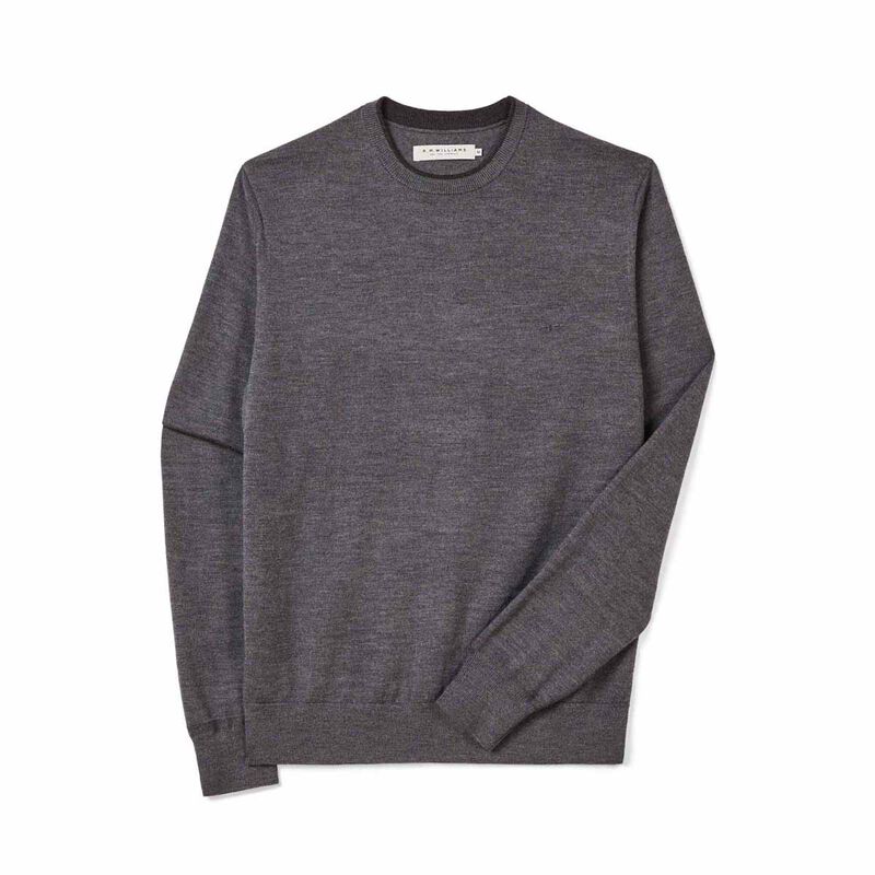 R.M. Williams Howe Crew Merino Knit image number 2
